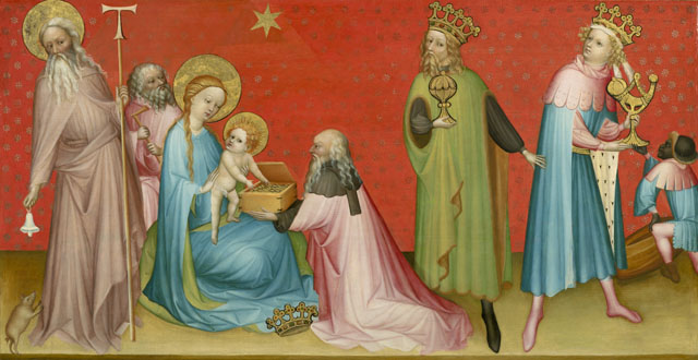 The Adoration of the Magi with Saint Anthony Abbot / Unknown