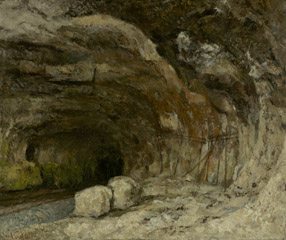 Grotto of Sarrazine near Nans-sous-Sainte-Anne / Courbet
