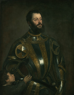 Portrait of Alfonso d'Avalos / Titian