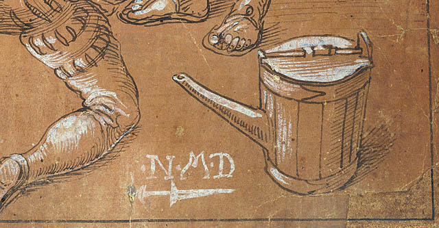 The Mocking of Christ:Signature