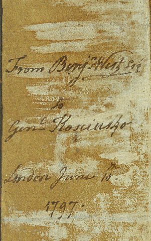 The Fright of Astyanax (Hector Bidding Farewell to Andromache):Inscription