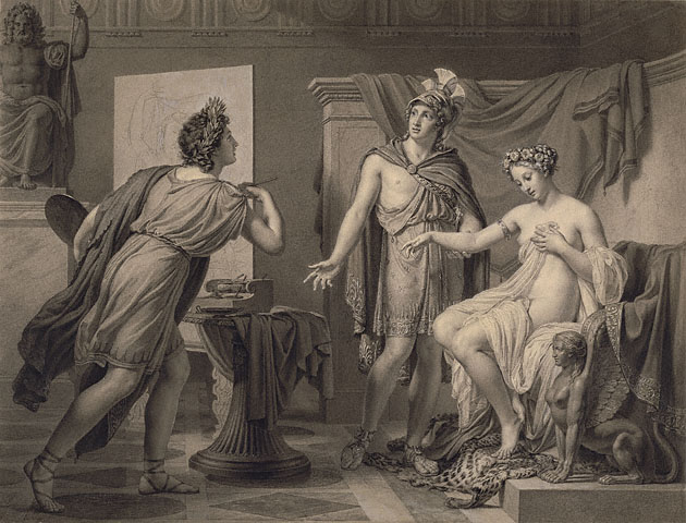 "Alexander Ceding Campaspe to Apelles" by Jéröme-Martin Langlois (1819) "Alexander Ceding Campaspe to Apelles" by Jéröme-Martin Langlois (1819)
