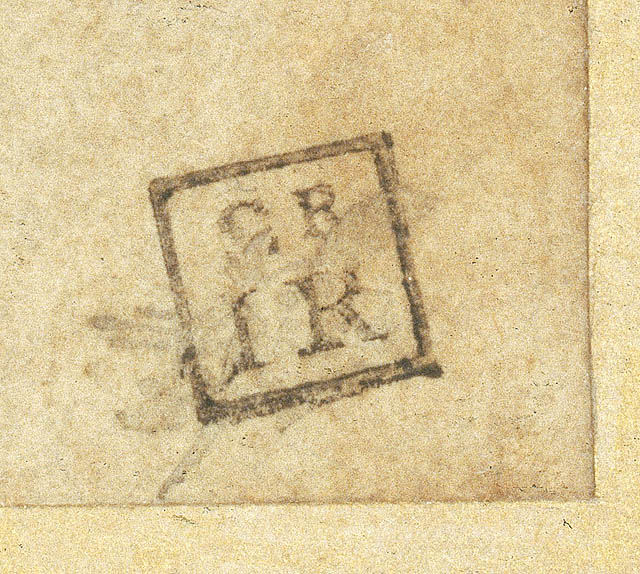 Study of Jealousy:Collector's marks
