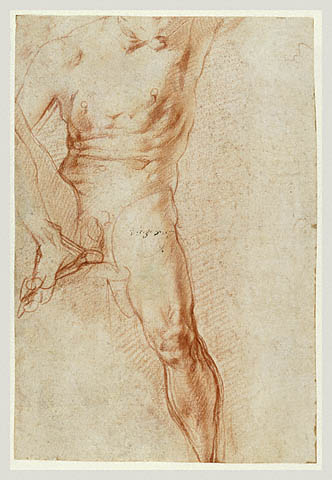 Seated Figure (recto); Reclining Figure (verso):Verso: Reclining Figure