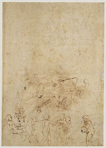 The Holy Family (recto); Amorous Putti (verso):