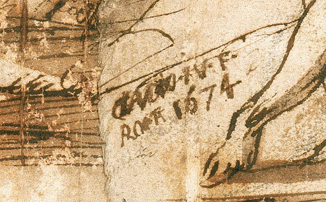 Apollo and the Muses:Signature & date