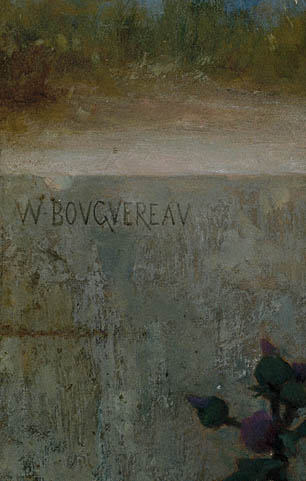 A Young Girl Defending Herself against Eros:Signature