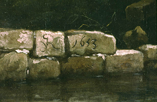 Two Watermills and an Open Sluice:Signature