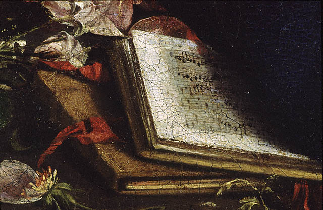 Mythological Scene:Music book