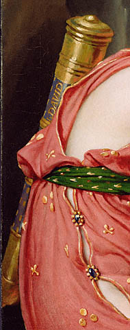 The Farewell of Telemachus and Eucharis:Container on Eucharis's back