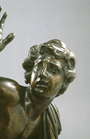 Laocoön:Older son's eyes