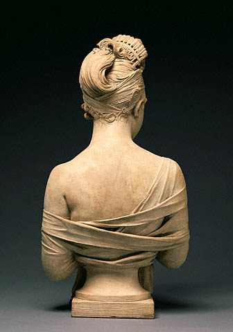 Bust of Madame Recamier:Back