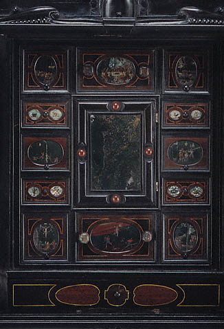 Display Cabinet:Drawers on the front