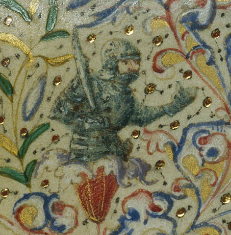 The Flight into Egypt:Soldier in the border