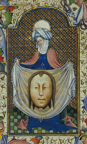 Saint Veronica Displaying the Sudarium:Sudarium