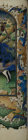 Saint George and the Dragon:Banderole, right