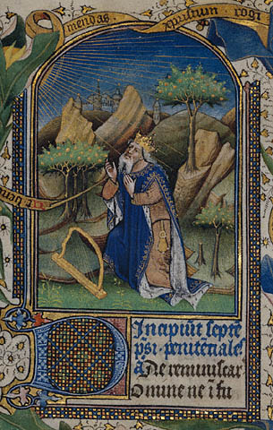 David in Prayer:David