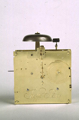 Wall Clock (Pendule à Répétition):Backplate of the movement