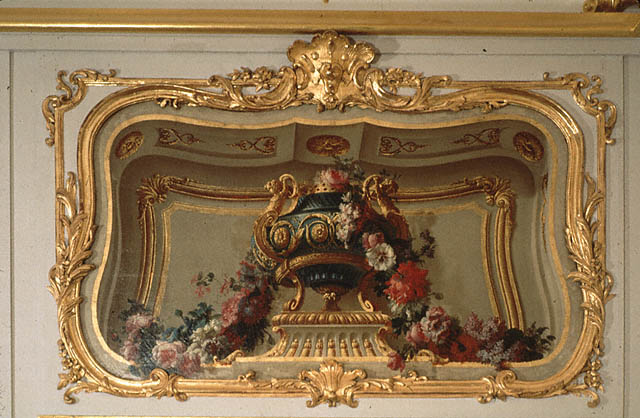 Paneled Room:Overdoor painting