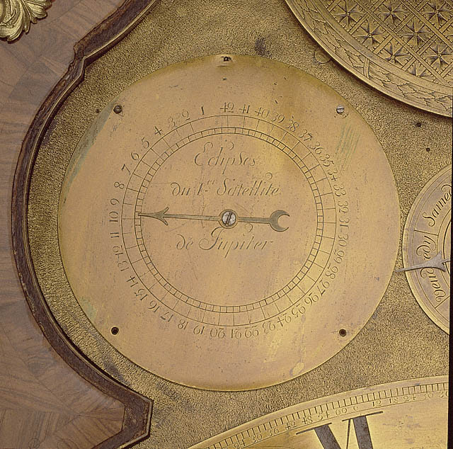 Planisphere Clock:Left dial