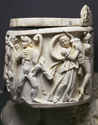 Sarcophagus with Scenes of Bacchus:Right side