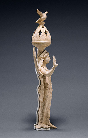 Incense Burner Supported by Nike:Right side