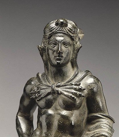 Votive Statuette of Hercle:Face