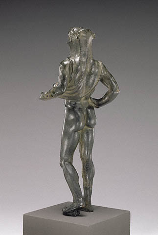 Votive Statuette of Hercle:3/4 left back
