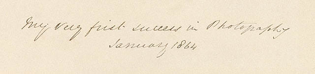 Annie:Inscription on mount