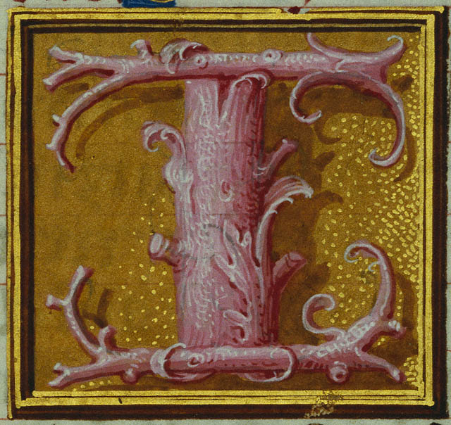 Border with the Sacrifice of Isaac:Initial I
