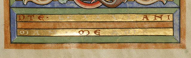 Initial A: David and Companion Musicians:Text