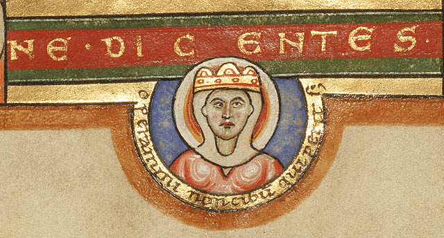 Decorated Incipit Page:Text around Wisdom