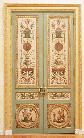 Paneled Room:Door