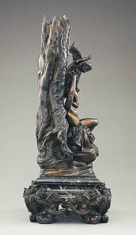 Leda and the Swan:Left side