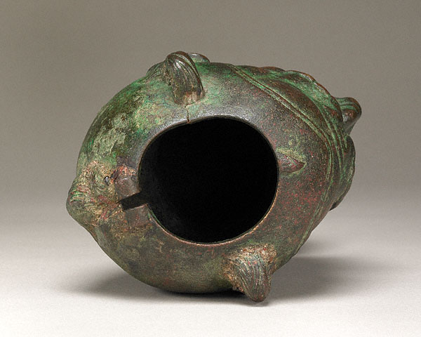 Balsamarium in the Form of a Boxer's Head:Top