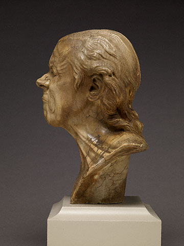 The Vexed Man:Side view left