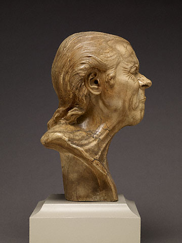 The Vexed Man:Side view right