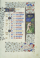 fol. 6: Man Mowing