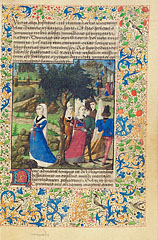 fol. 8: Young Men & Women