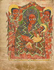 fol. 19v: Virgin and Child