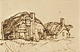 Thatched Cottages / Rembrandt van Rijn