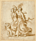 Two Girls, Cupid / Poussin