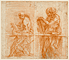 Studies of Figures / Andrea del Sarto