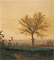 Bare Tree and a Plowman / Bonvin