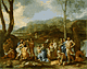 St. John Baptizing / Poussin