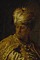 Brushwork in turban