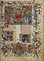 Christ in Majesty / M Brussels Initials