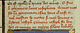 Rubric above miniature