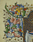 Border foliage and grotesque