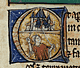 Historiated initial E
